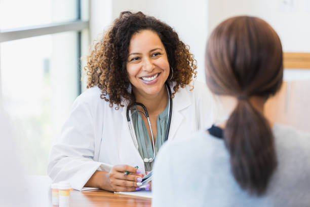 doctor with patient